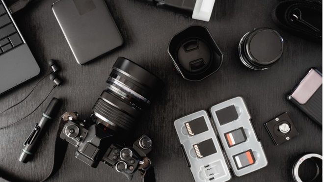 Accessoires utilisés par les photographes professionnels